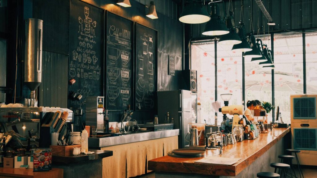 Bell Milk Coffee Cabinets