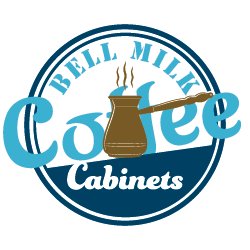 Bell Milk Coffee Cabinets Favicon Logo