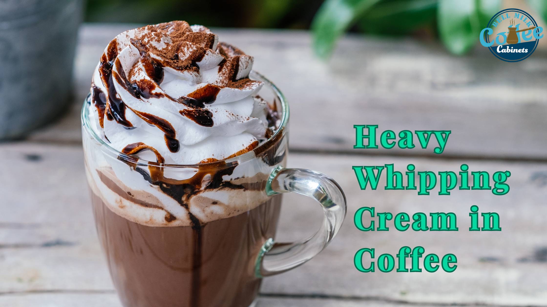 Heavy Whipping Cream in Coffee