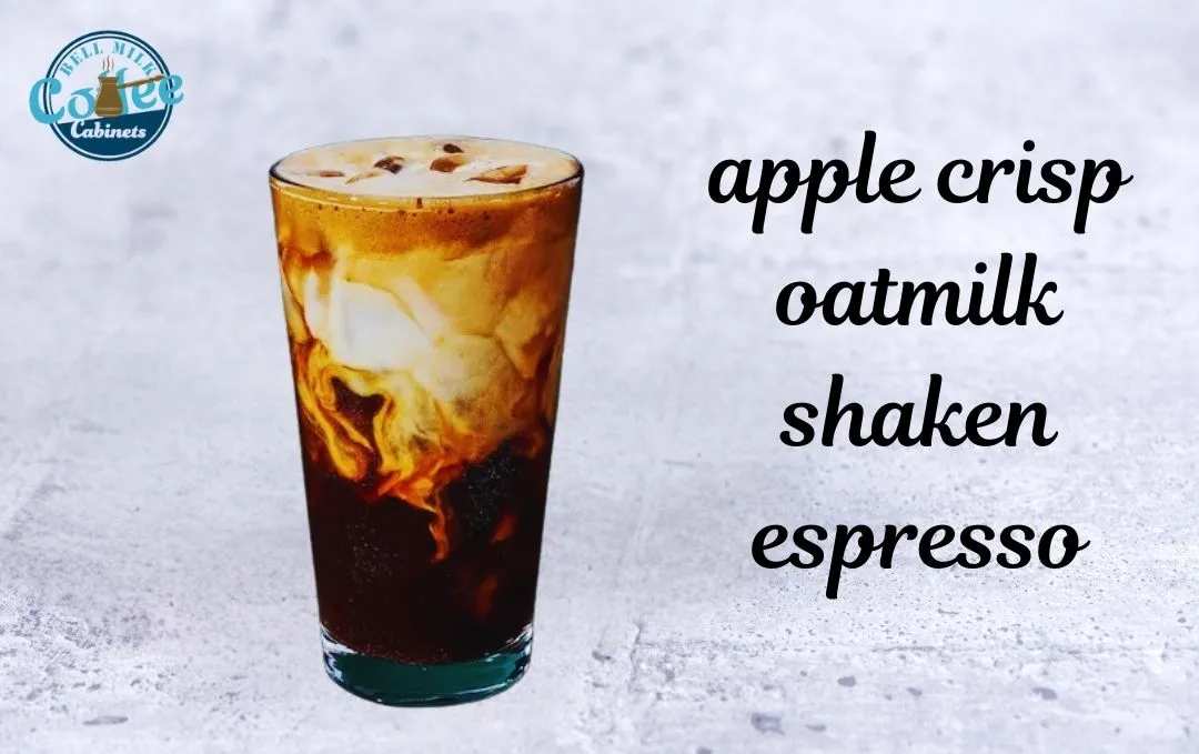apple crisp oatmilk shaken espresso