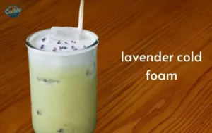 lavender cold foam