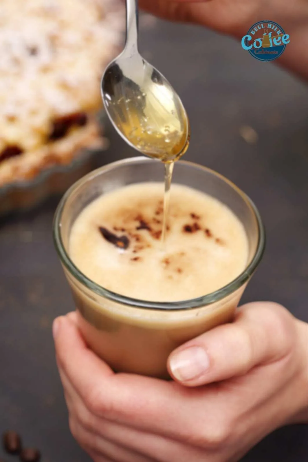honey in coffee