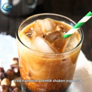 iced hazelnut oatmilk shaken espresso